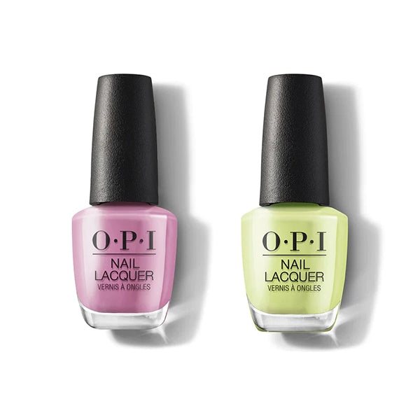 Lacquer Set - OPI Me Myself and OPI Set 1 - Salon Quality