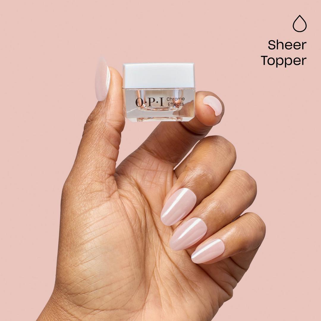 OPI - Chrome Effects - Tin Man Can Glaze 1g - Salon Quality