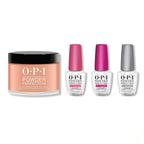 OPI - Dip Powder Combo - Liquid Set & Apricot AF - Salon Quality