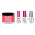 OPI - Dip Powder Combo - Liquid Set & Big Apple Red - Salon Quality