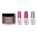 OPI - Dip Powder Combo - Liquid Set & Black Cherry Chutney - Salon Quality