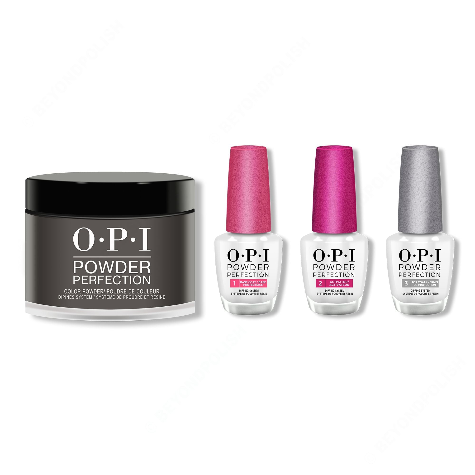 OPI - Dip Powder Combo - Liquid Set & Black Onyx - Salon Quality