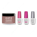 OPI - Dip Powder Combo - Liquid Set & Bonfire Serenade - Salon Quality