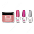OPI - Dip Powder Combo - Liquid Set & Bubblegum Goth - Salon Quality