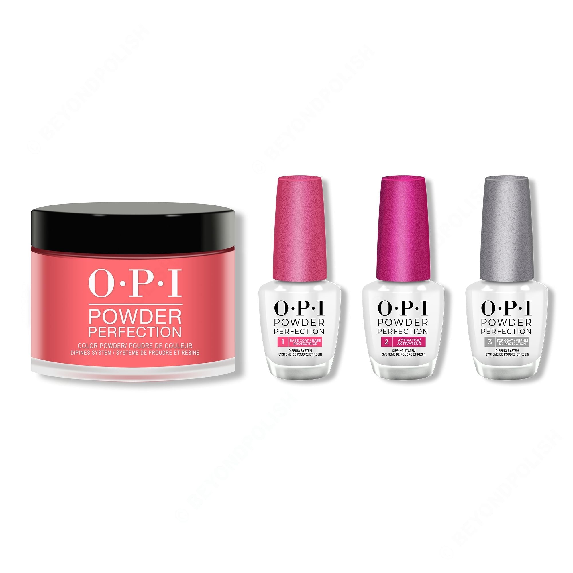 OPI - Dip Powder Combo - Liquid Set & Cajun Shrimp - Salon Quality