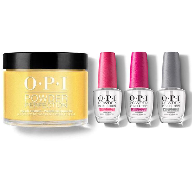 OPI - Dip Powder Combo - Liquid Set & Exotic Birds Do Not Tweet - Salon Quality