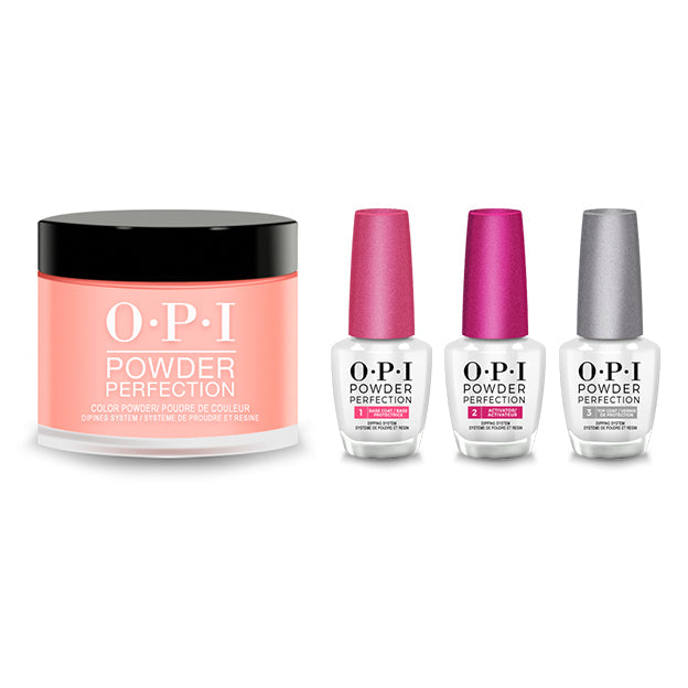 OPI - Dip Powder Combo - Liquid Set & Flex On The Beach - Salon Quality