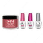 OPI - Dip Powder Combo - Liquid Set & Got The Blues For Red - Salon Quality