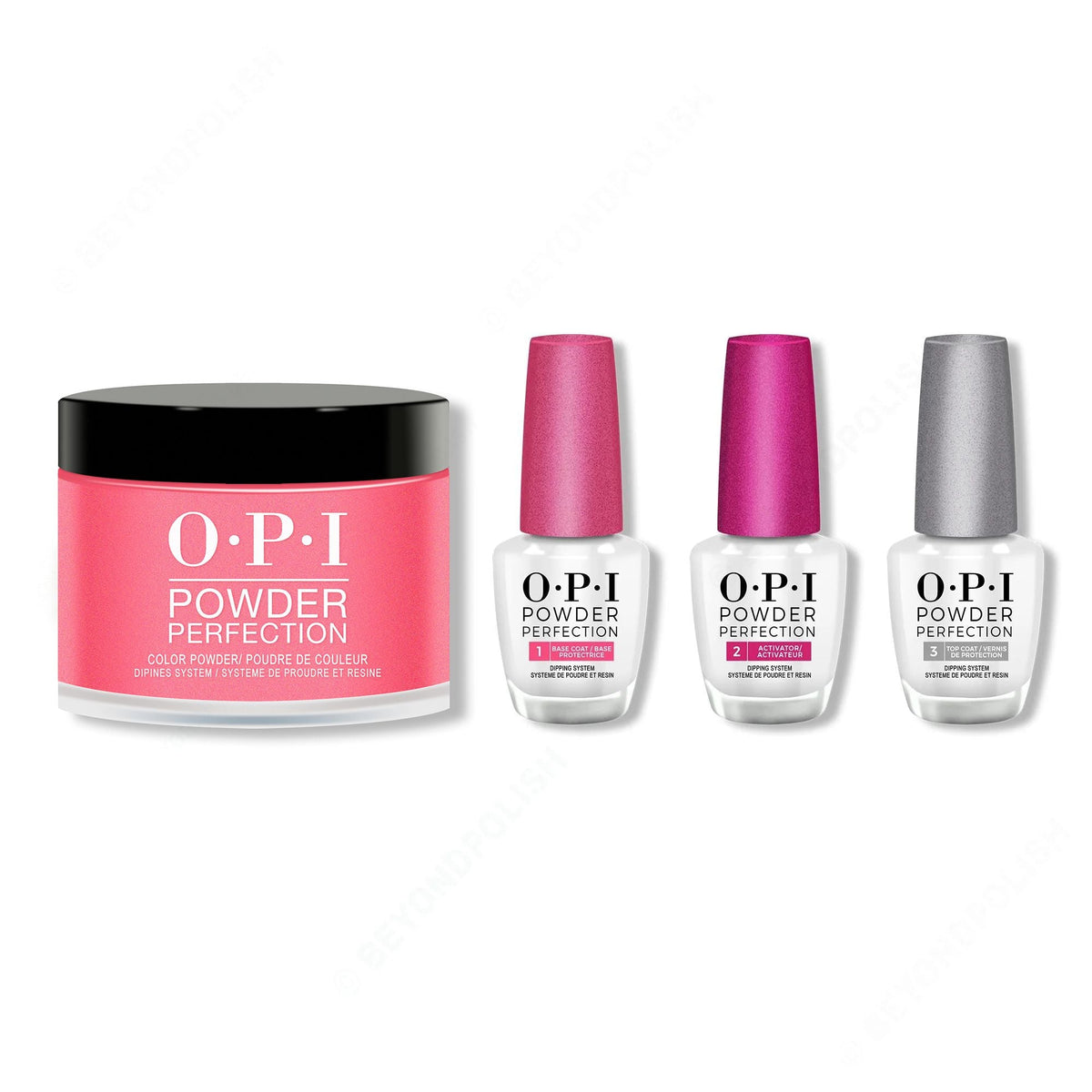 OPI - Dip Powder Combo - Liquid Set & Intergalactips - Salon Quality