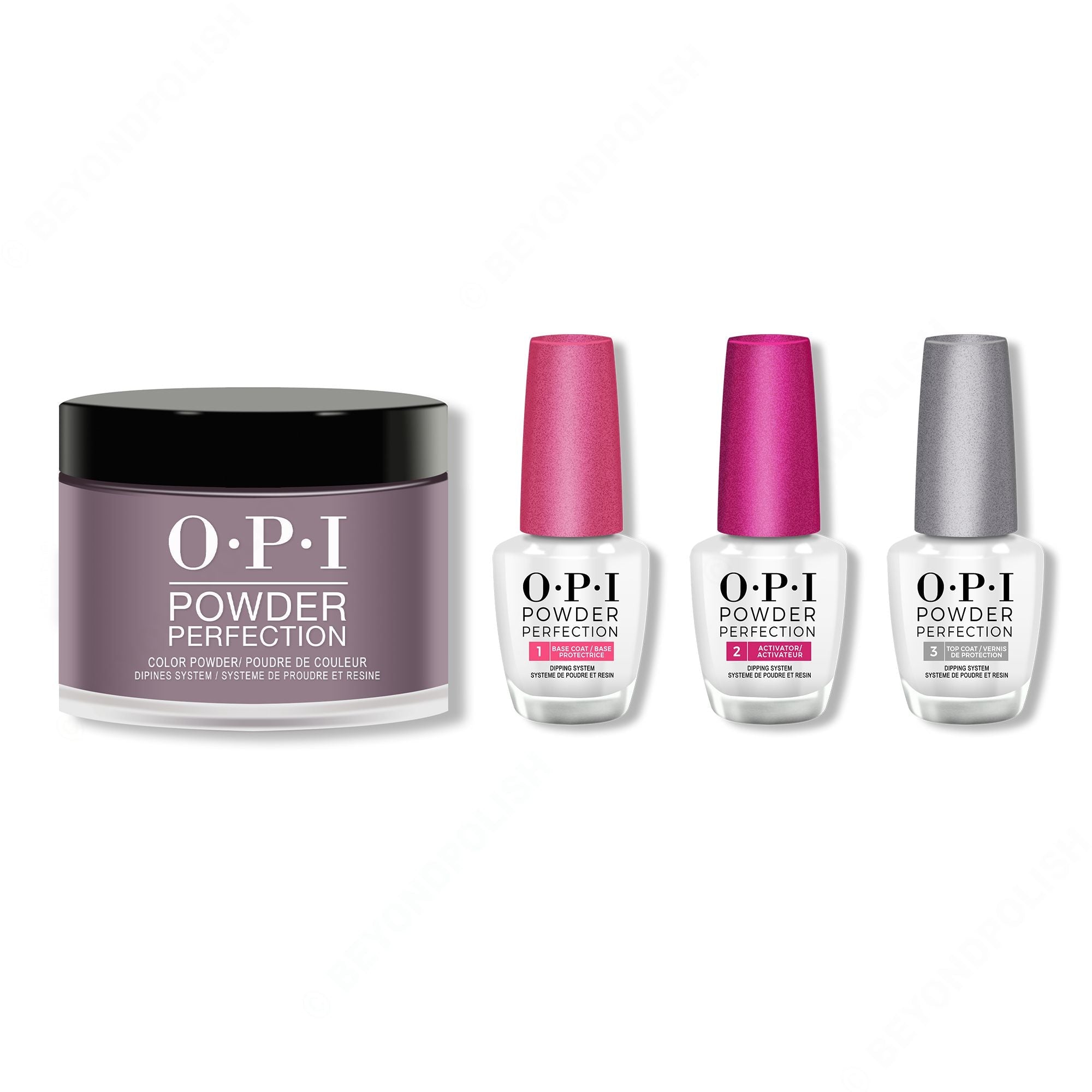 OPI - Dip Powder Combo - Liquid Set & Lincoln Park After Dark - Salon Quality