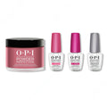 OPI - Dip Powder Combo - Liquid Set & Miami Beet - Salon Quality