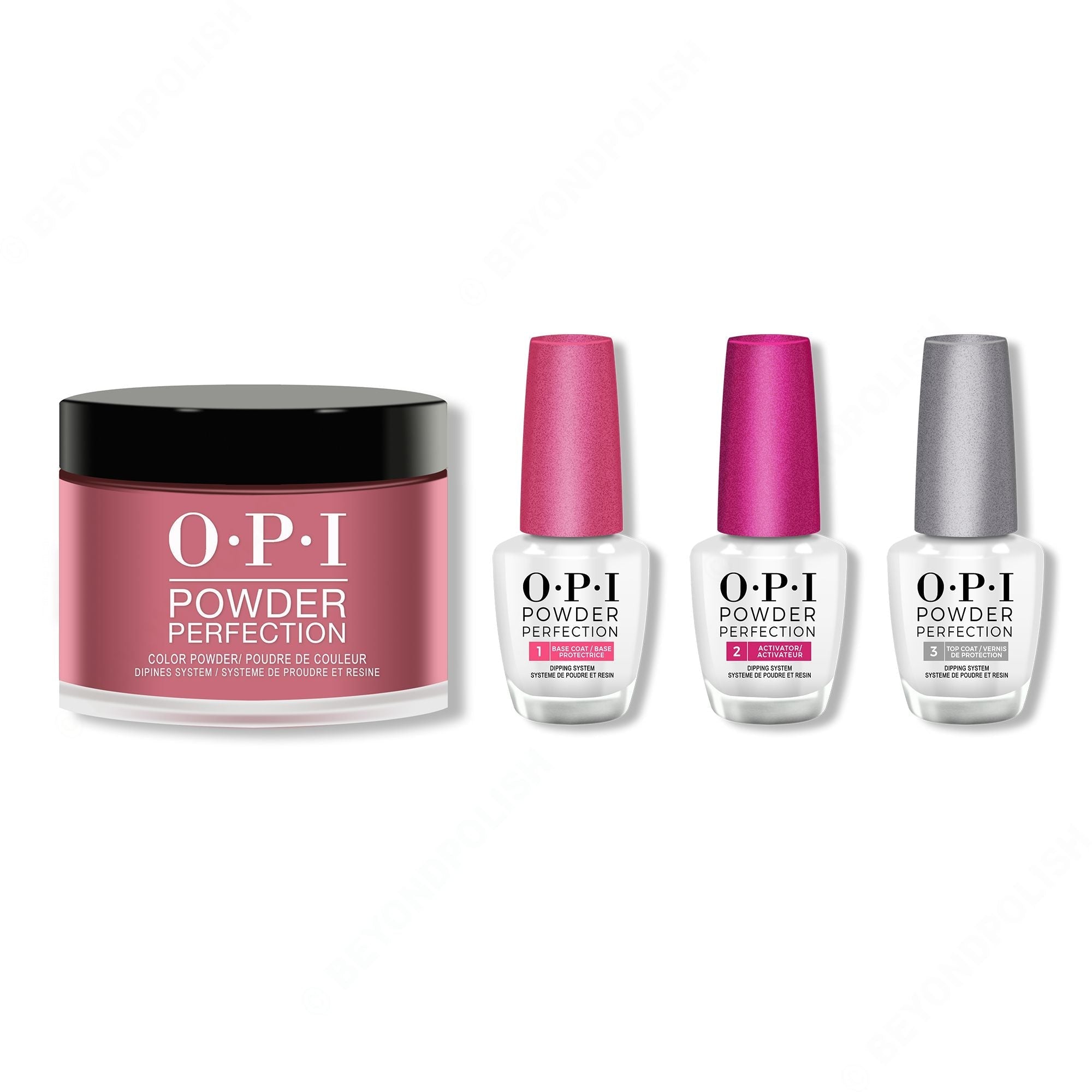 OPI - Dip Powder Combo - Liquid Set & Miami Beet - Salon Quality