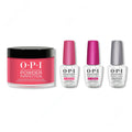 OPI - Dip Powder Combo - Liquid Set & OPI Red - Salon Quality