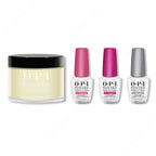 OPI - Dip Powder Combo - Liquid Set & One Chic Chick - Salon Quality