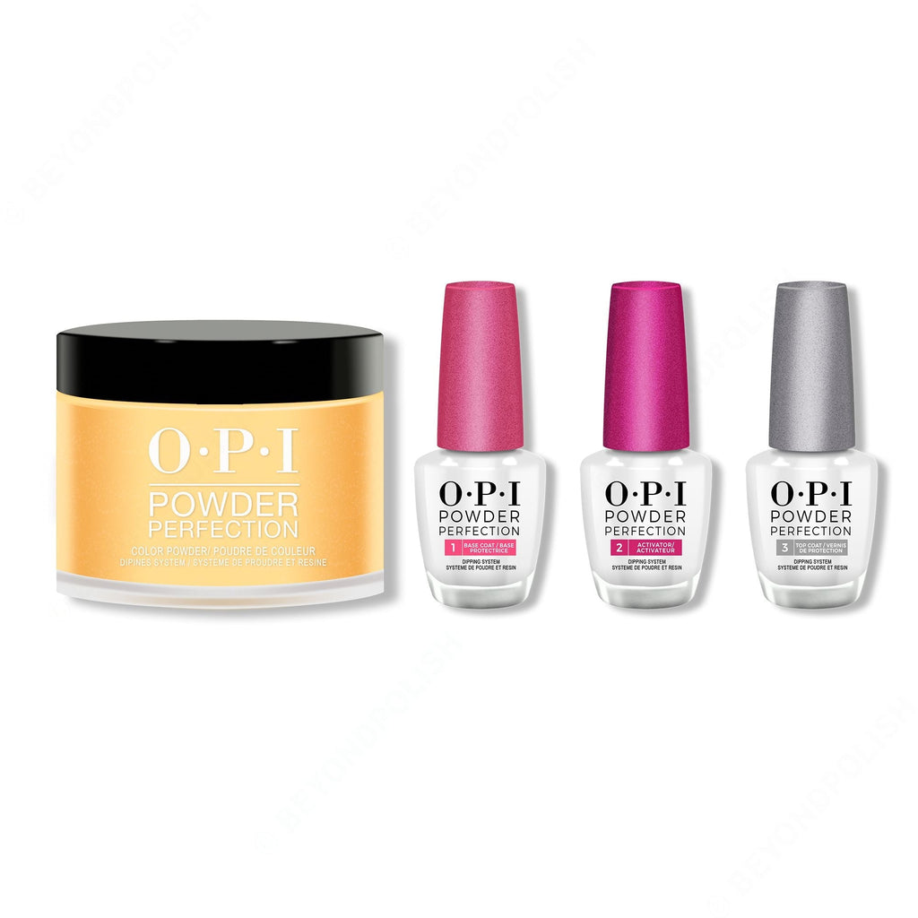 OPI - Dip Powder Combo - Liquid Set & Sun, Sea, and Sand in My Pants - Salon Quality