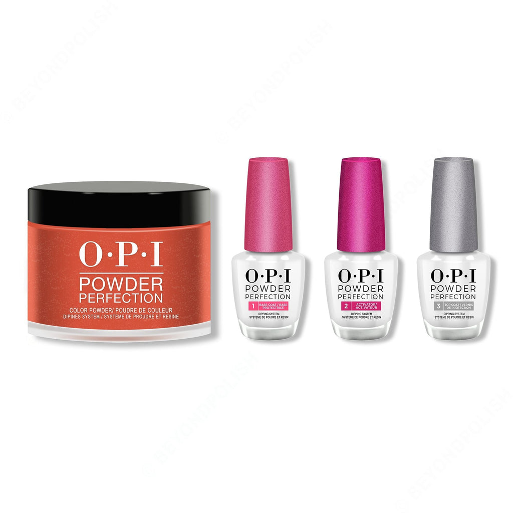OPI - Dip Powder Combo - Liquid Set & Suzi Needs a Loch-smith - Salon Quality