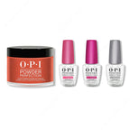 OPI - Dip Powder Combo - Liquid Set & Suzi Needs a Loch-smith - Salon Quality