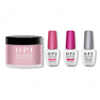 OPI - Dip Powder Combo - Liquid Set & You've Got That Glas-glow - Salon Quality