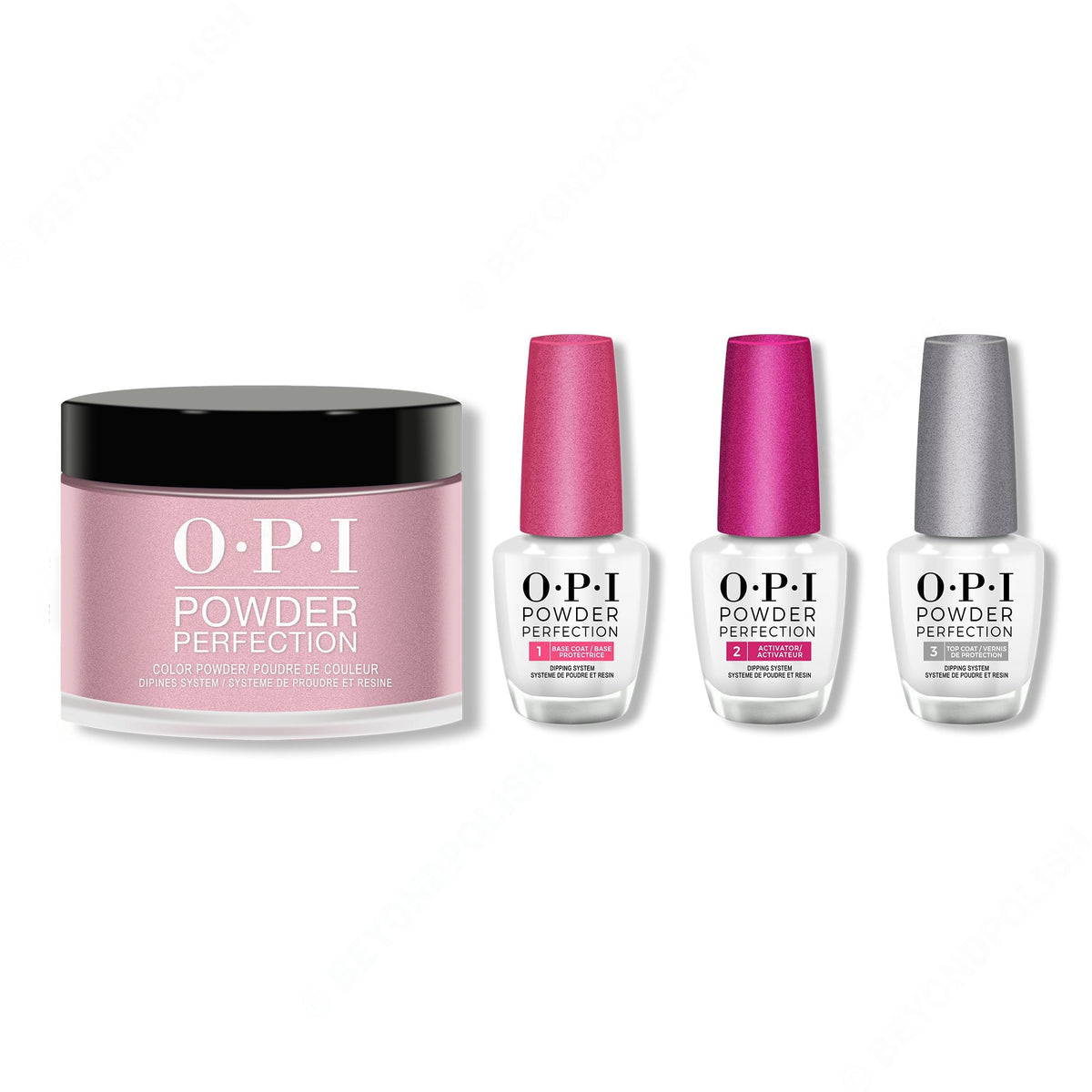 OPI - Dip Powder Combo - Liquid Set & You've Got That Glas-glow - Salon Quality