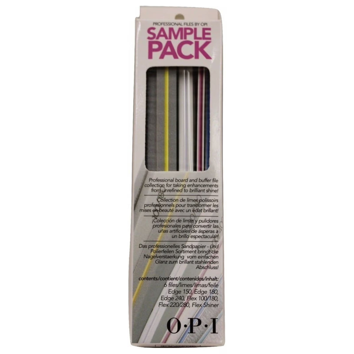 OPI - File Sampler Pack 6 Pc - Salon Quality