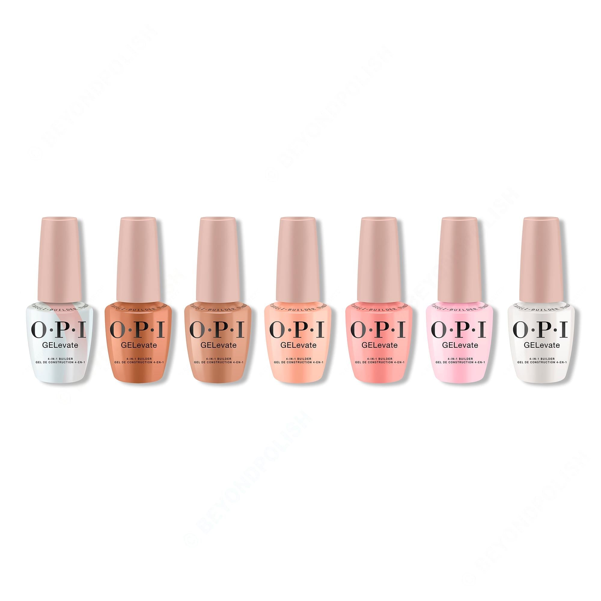 OPI - GELevate 4-In-1 Builder Gel Collection - Salon Quality
