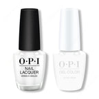 OPI - Gel & Lacquer Combo - Alpine Snow - Salon Quality