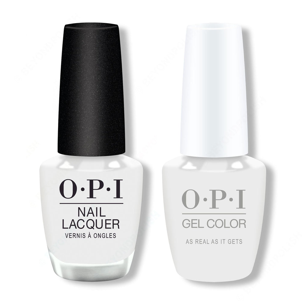 OPI - Gel & Lacquer Combo - As Real As It Gets - Salon Quality