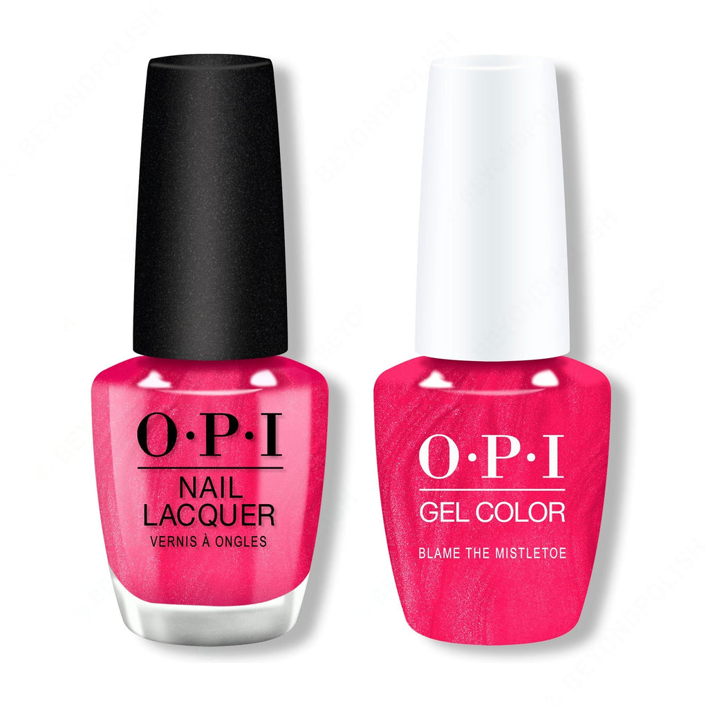 OPI - Gel & Lacquer Combo - Blame the Mistletoe - Salon Quality