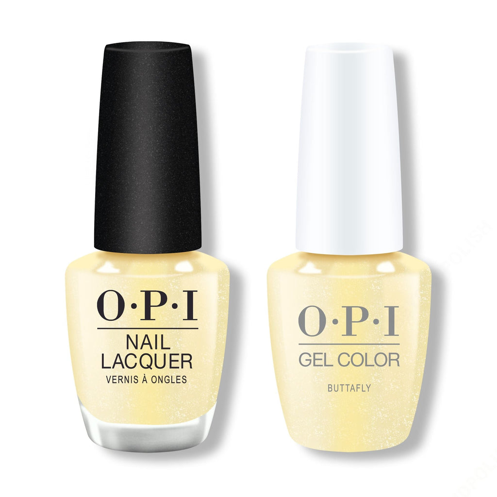 OPI - Gel & Lacquer Combo - Buttafly - Salon Quality