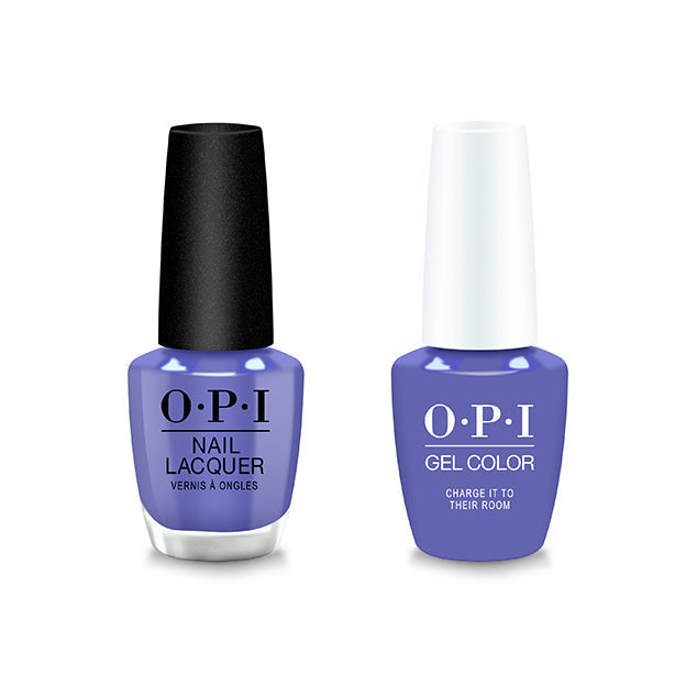 OPI - Gel & Lacquer Combo - Charge It To Their Room - Salon Quality