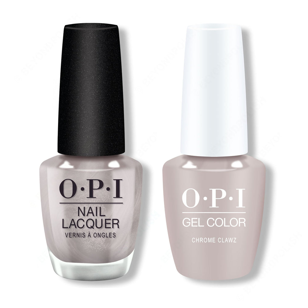 OPI - Gel & Lacquer Combo - Chrome Clawz - Salon Quality