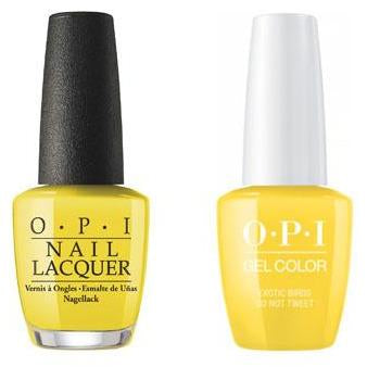 OPI - Gel & Lacquer Combo - Exotic Birds Do Not Tweet - Salon Quality