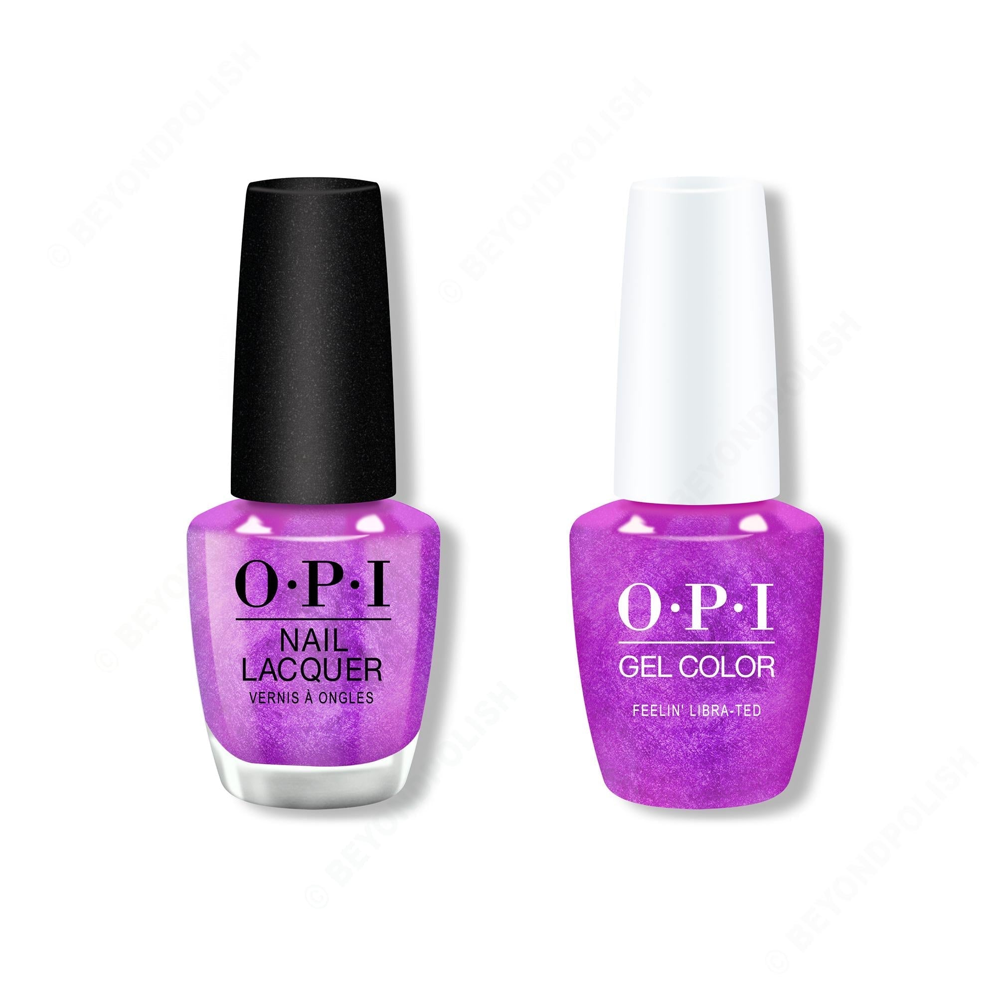 OPI - Gel & Lacquer Combo - Feelin' Libra-ted - Salon Quality
