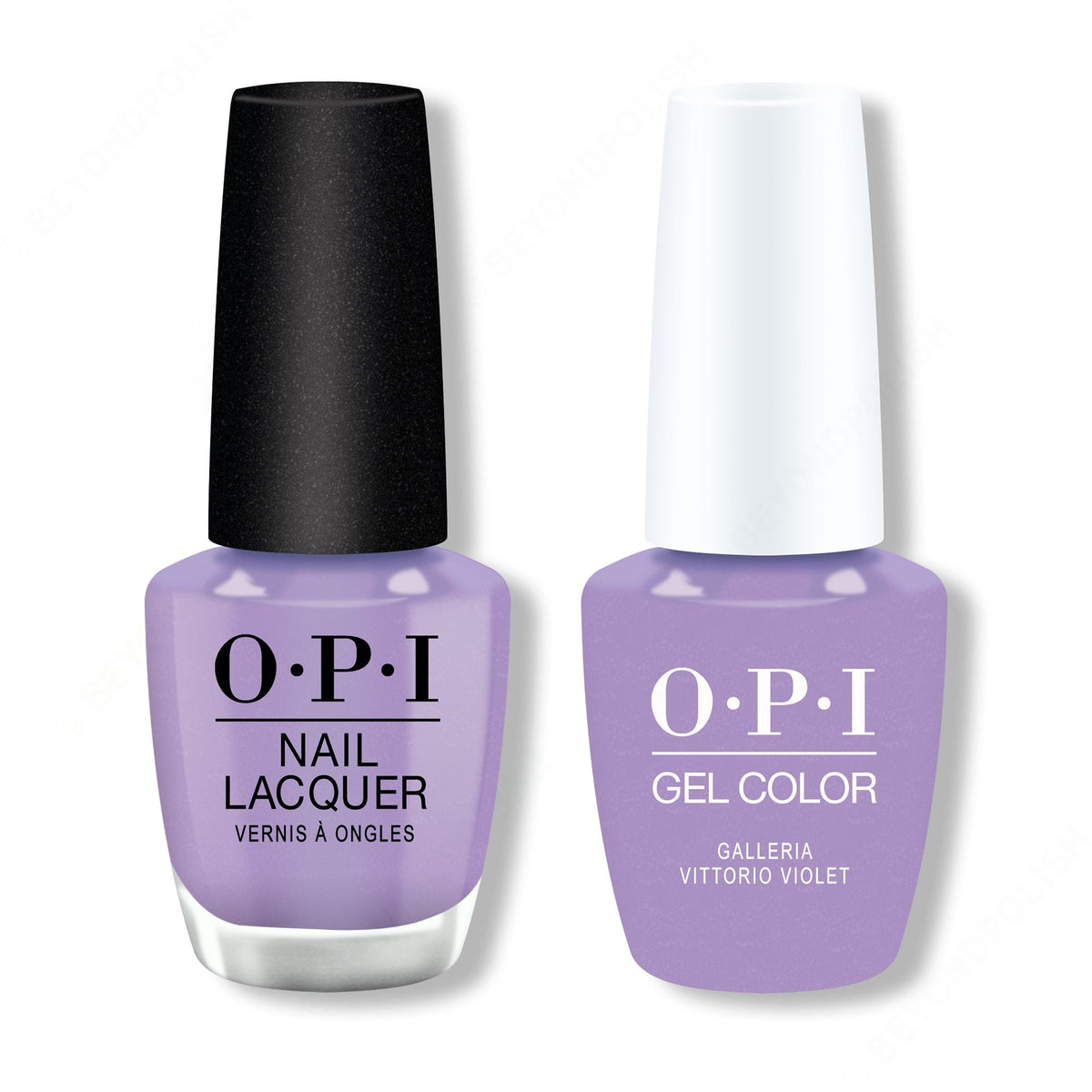 OPI - Gel & Lacquer Combo - Galleria Vittorio Violet - Salon Quality