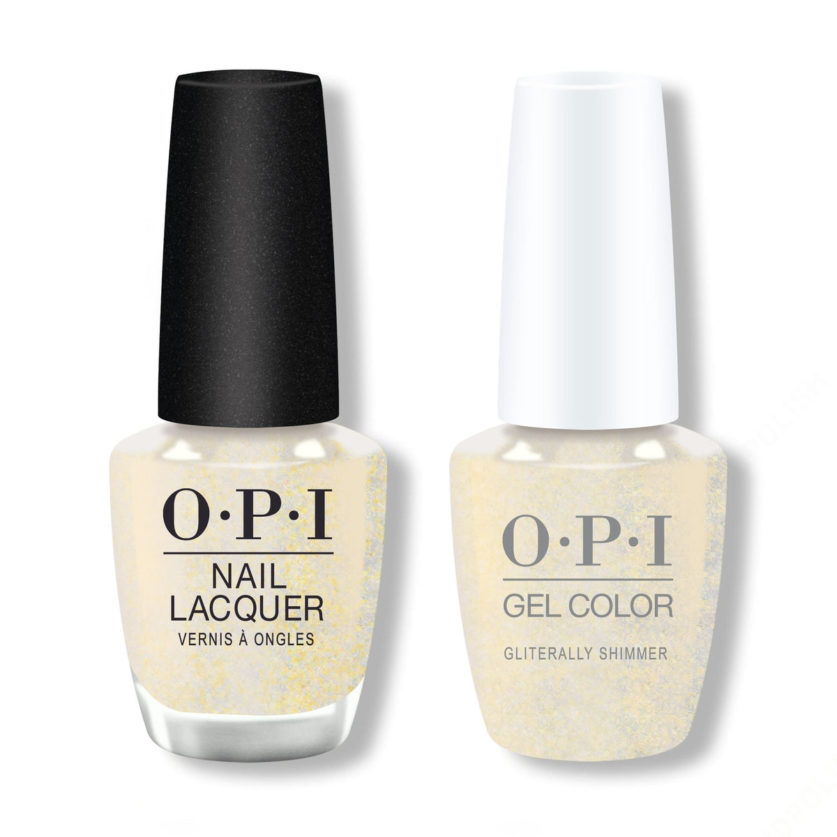 OPI - Gel & Lacquer Combo - Gliterally Shimmer - Salon Quality