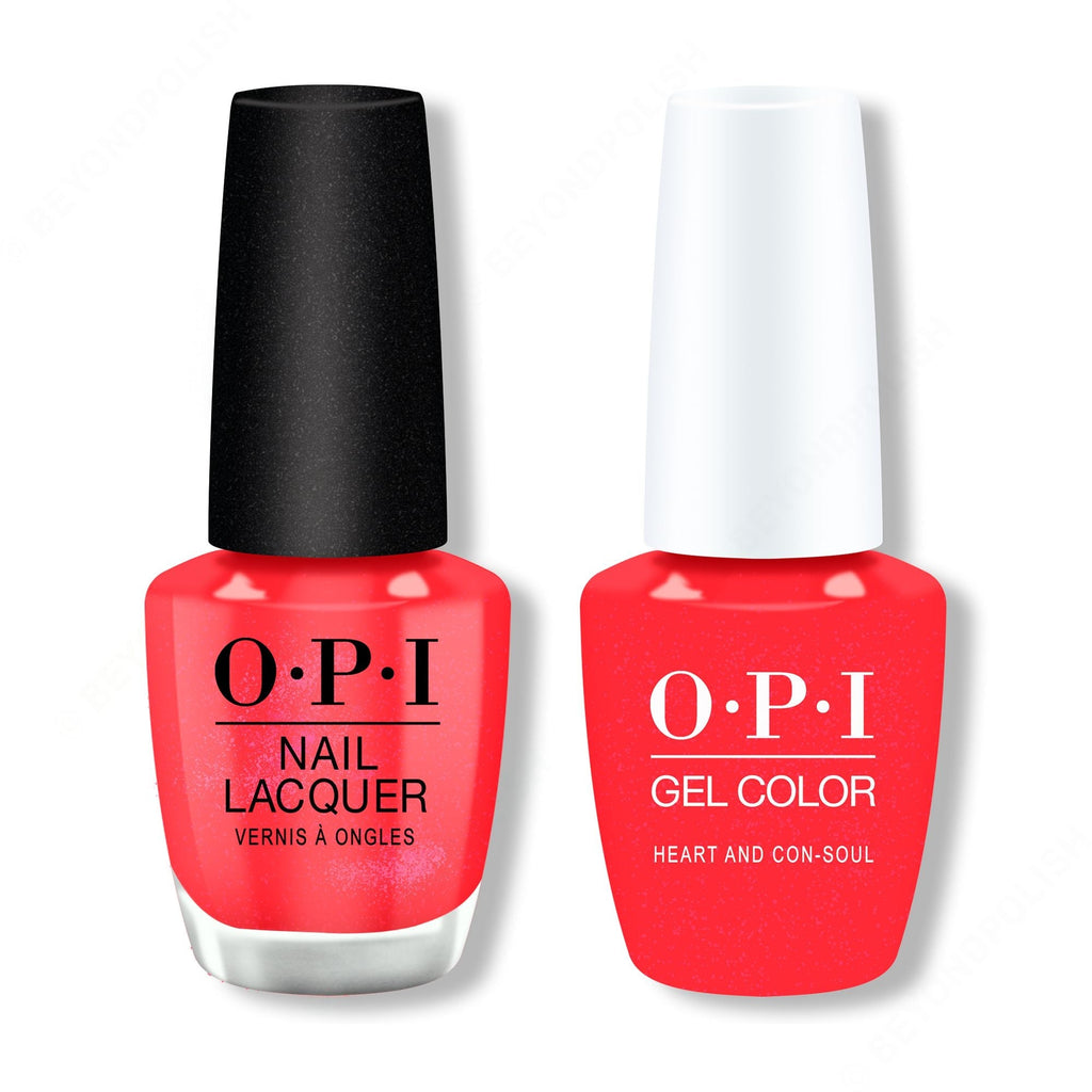 OPI - Gel & Lacquer Combo - Heart and Con-soul - Salon Quality