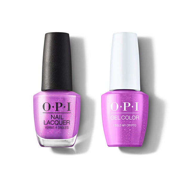 OPI - Gel & Lacquer Combo - I Sold My Crypto - Salon Quality