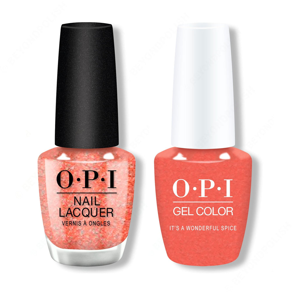 OPI - Gel & Lacquer Combo - It's a Wonderful Spice - Salon Quality