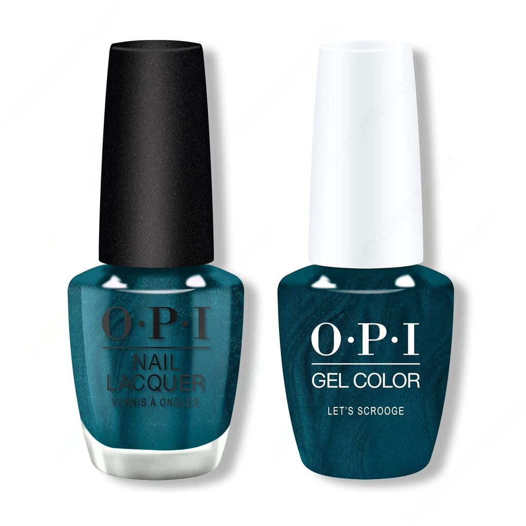 OPI - Gel & Lacquer Combo - Let's Scrooge - Salon Quality