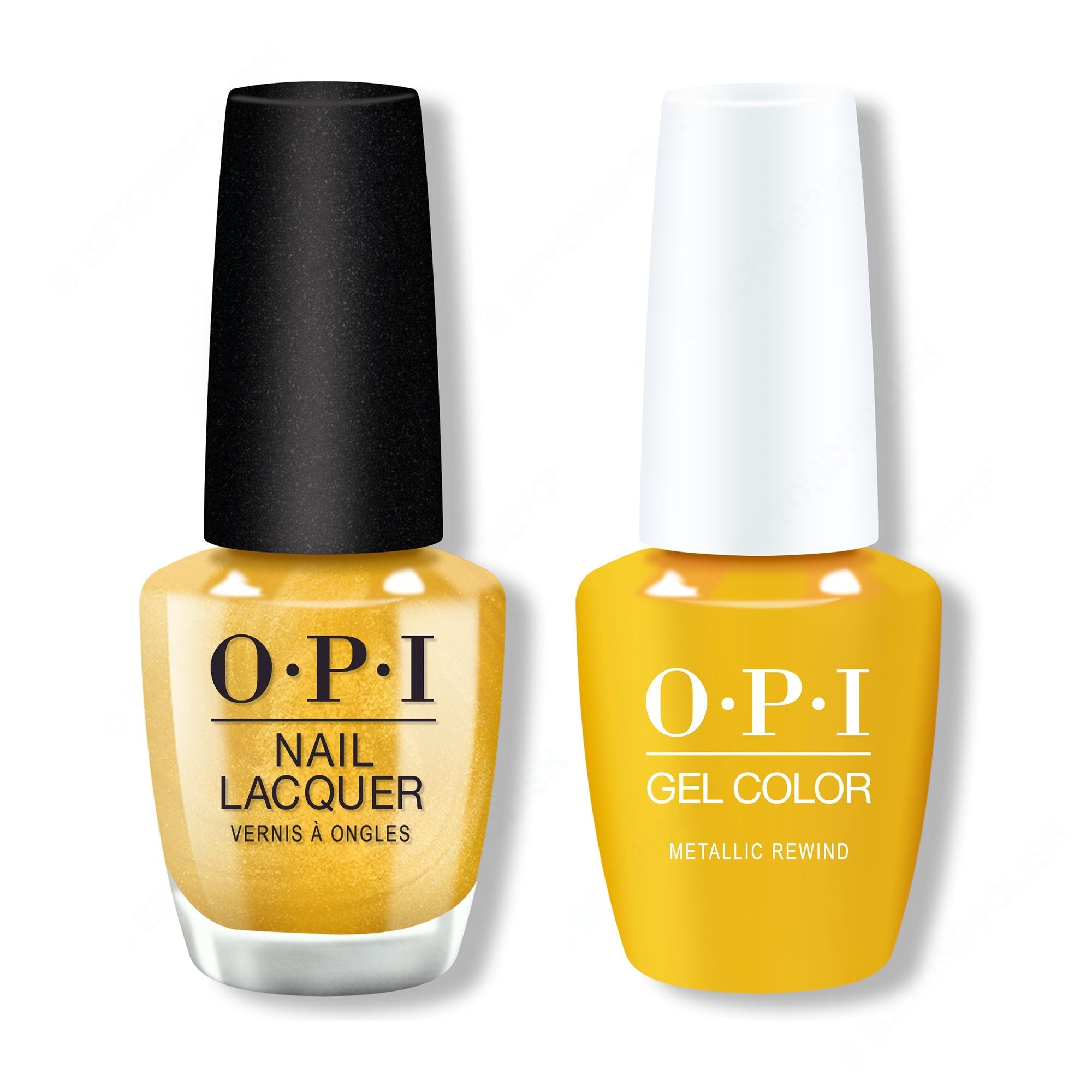 OPI - Gel & Lacquer Combo - Metallic Rewind - Salon Quality
