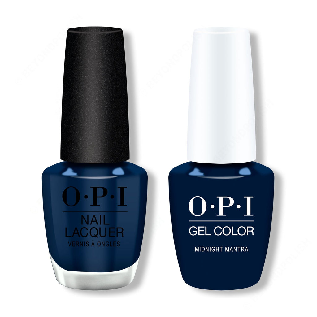 OPI - Gel & Lacquer Combo - Midnight Mantra - Salon Quality