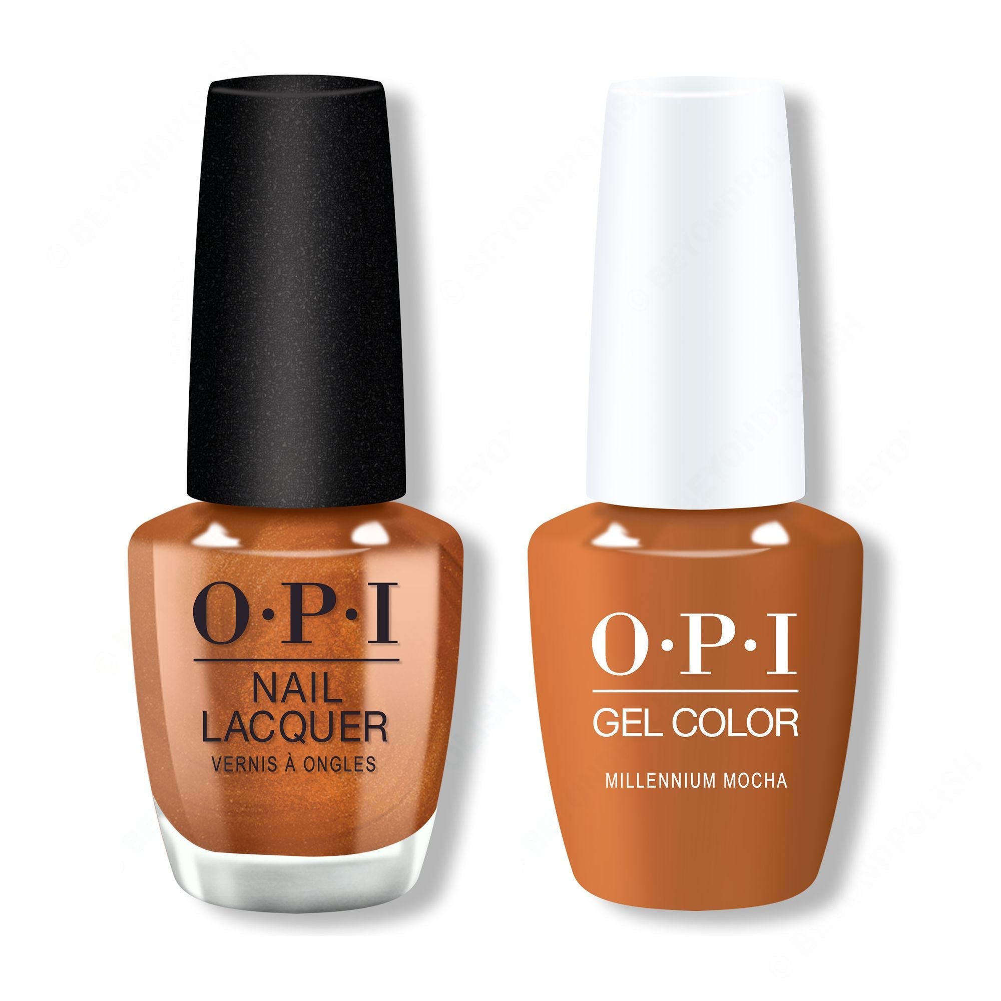 OPI - Gel & Lacquer Combo - Millennium Mocha - Salon Quality