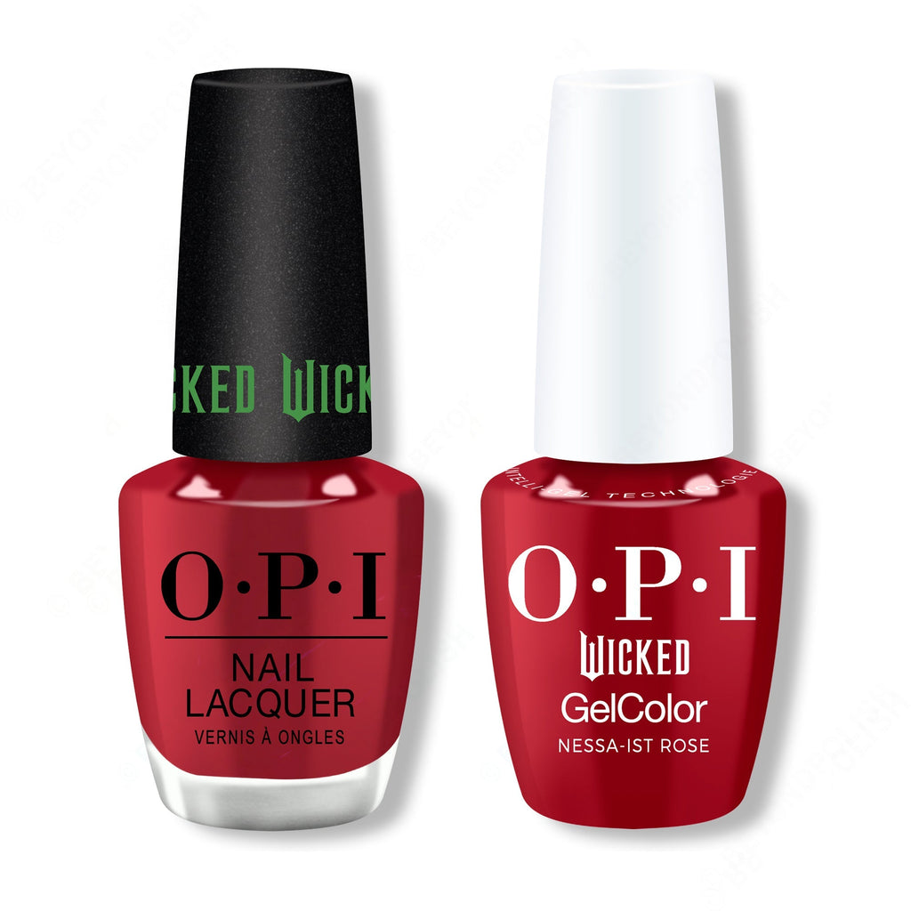 OPI - Gel & Lacquer Combo - Nessa-Ist Rose - Salon Quality
