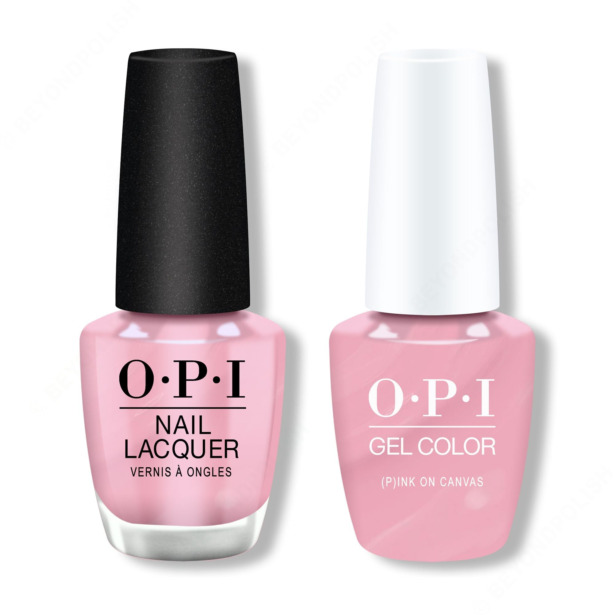 OPI - Gel & Lacquer Combo - (P)Ink on Canvas - Salon Quality