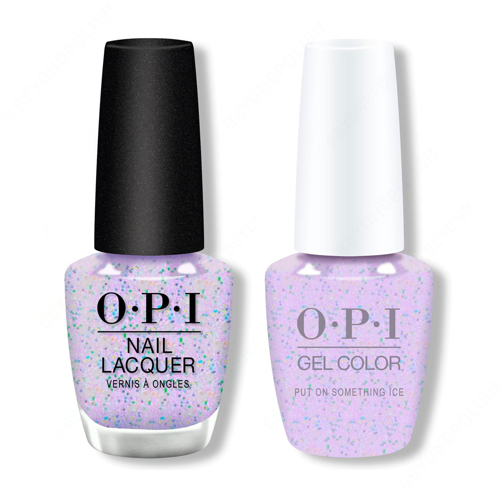 OPI - Gel & Lacquer Combo - Put On Something Ice - Salon Quality
