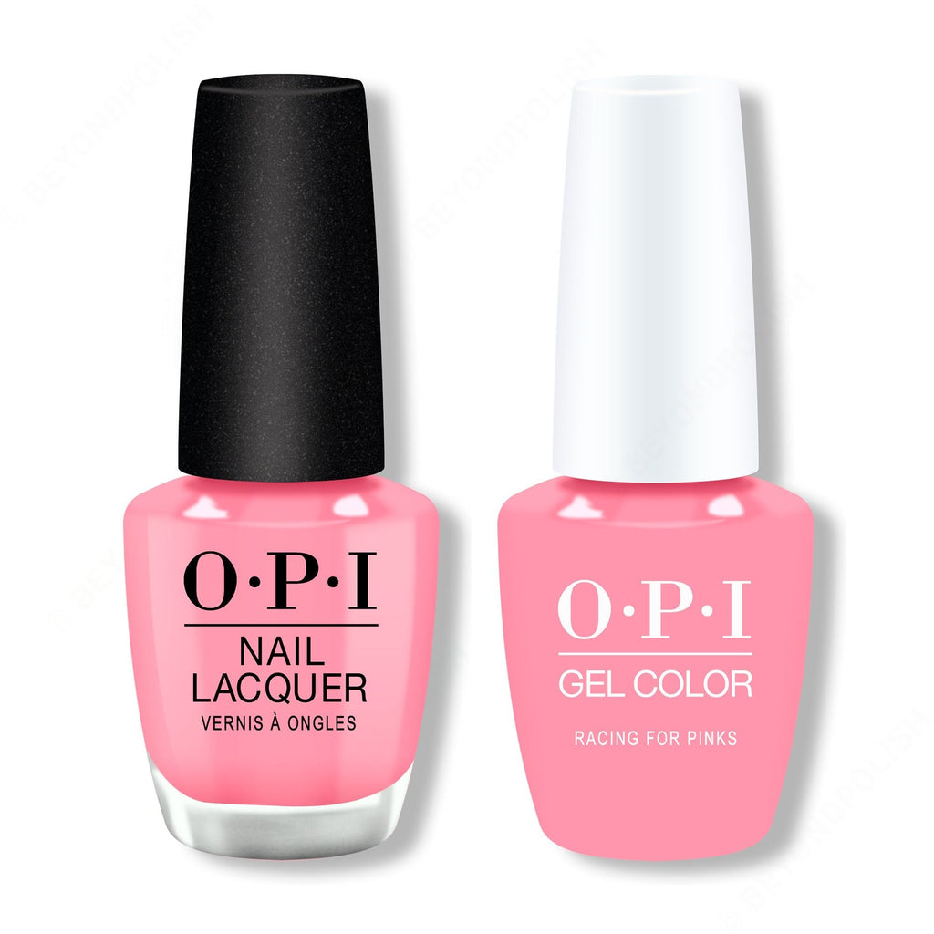 OPI - Gel & Lacquer Combo - Racing for Pinks - Salon Quality