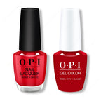 OPI - Gel & Lacquer Combo - Rebel With A Clause - Salon Quality