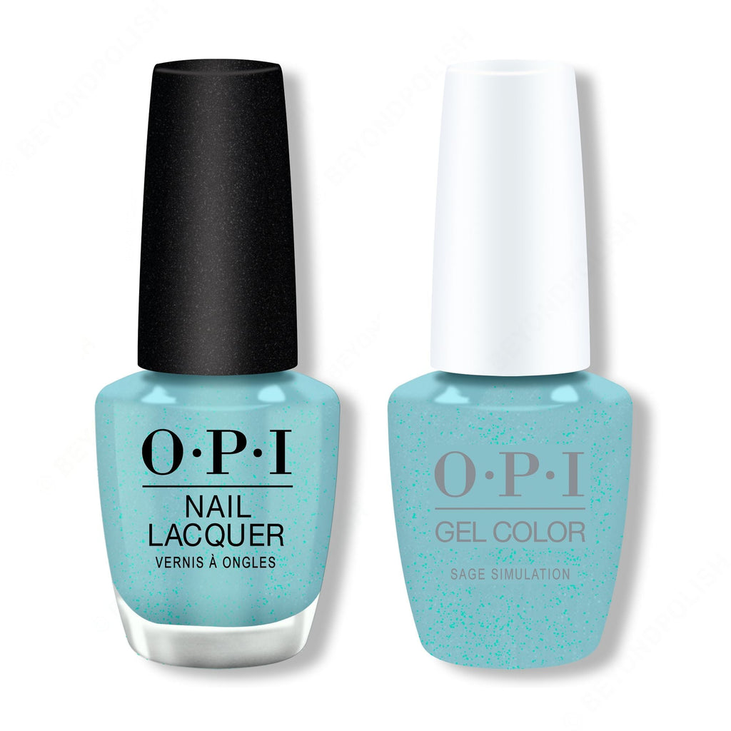 OPI - Gel & Lacquer Combo - Sage Simulation - Salon Quality