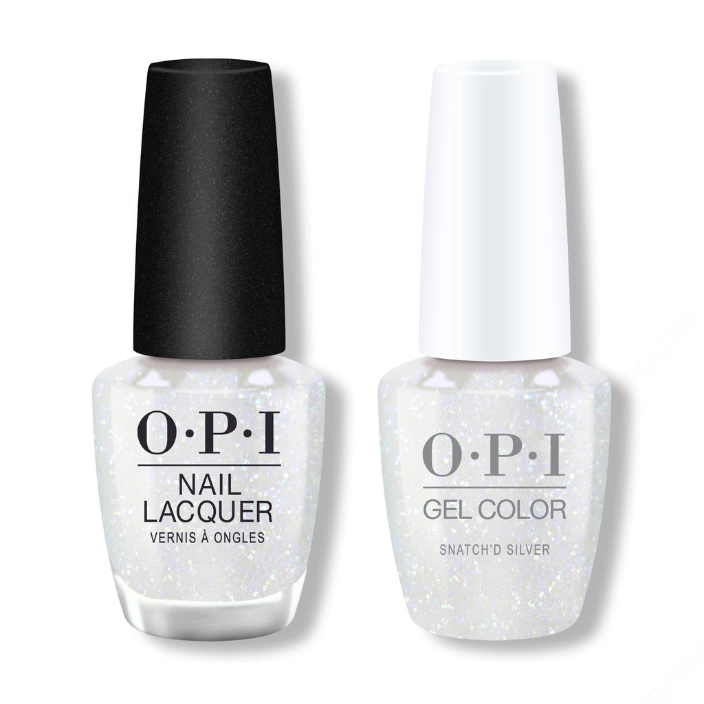 OPI - Gel & Lacquer Combo - Snatch'd Silver - Salon Quality