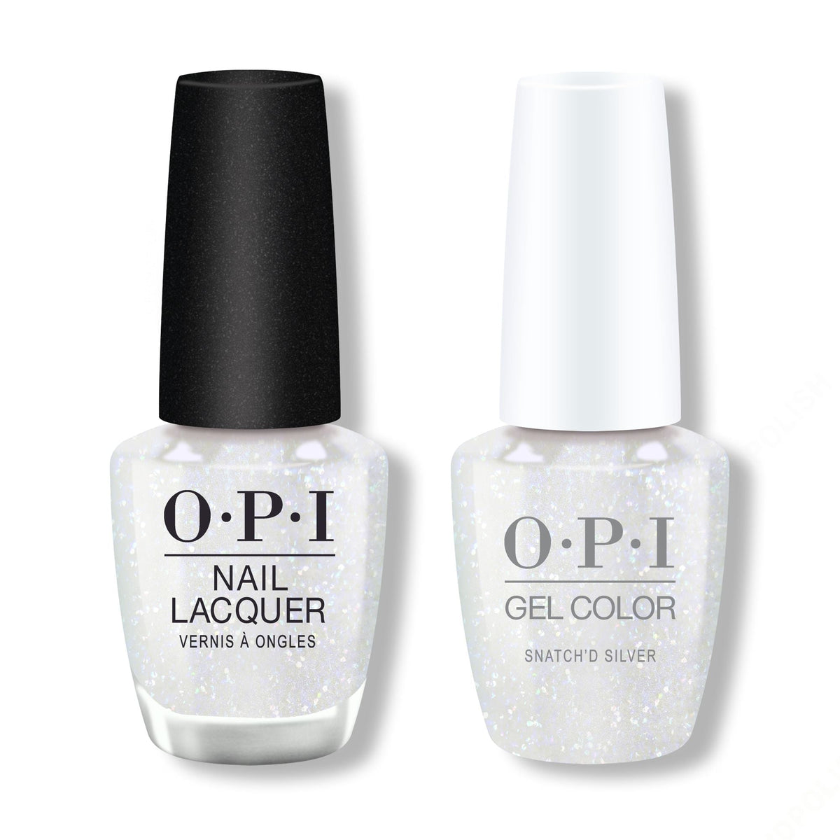 OPI - Gel & Lacquer Combo - Snatch'd Silver - Salon Quality